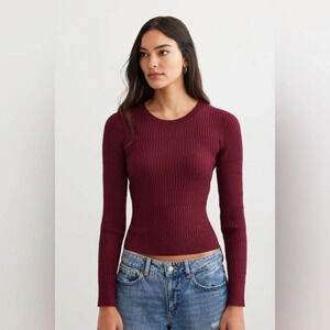 DYNAMITE Ribbed  Sweater